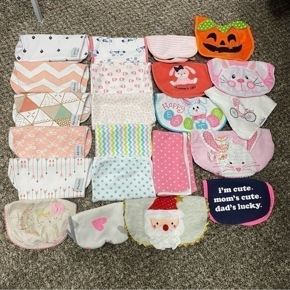 Other - Bib and burp cloth bundle